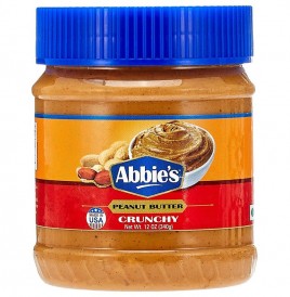Abbie's Peanut Butter Crunchy   Jar  340 grams